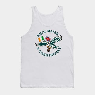 UK IRL Eagles Pints Mates Cheesesteaks Tank Top